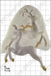 'Leaping Deer' Silicone Mould